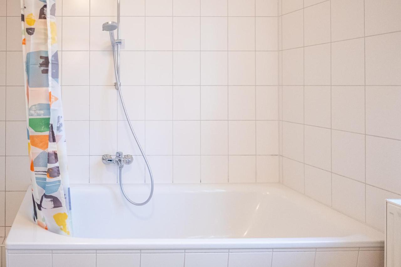 Helle Ferienwohnung Im Hinterhof Dresda Exterior foto